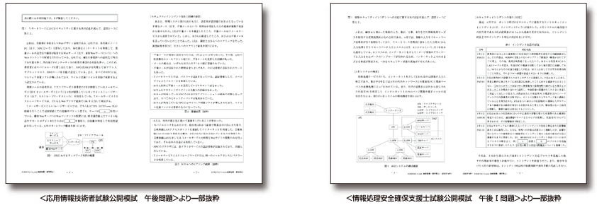 公開模試のサンプル画像1