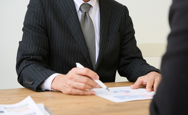 イメージ：研修中に